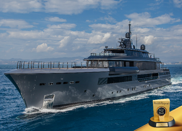 CRN wins Robb Report's 'Best of the Best 2016' award with mega yacht M/Y Atlante