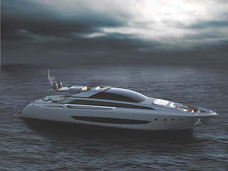 NUOVO RIVA 122’ MYTHOS IL PRIMO MEGA YACHT PLANANTE IN ALLUMINIO FIRMATO RIVA