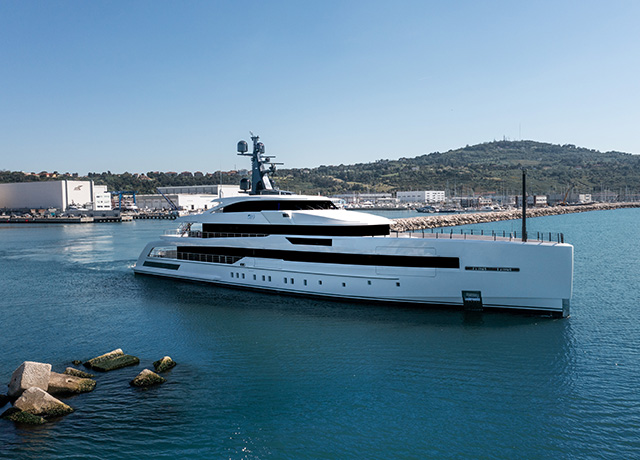 CRN delivers the M/Y RIO superyacht.